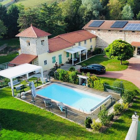 Chambres D'Hotes Les Vernayes Amplepuis Esterno foto